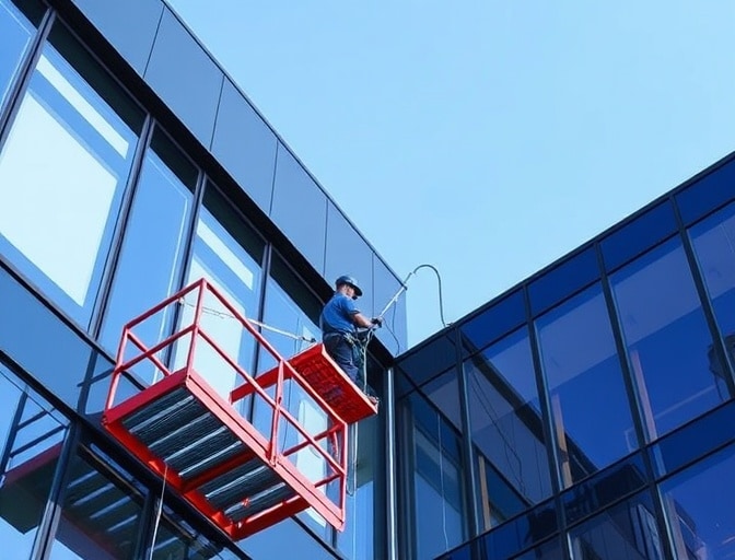 Erenköy Dış Cephe Cam Temizliği